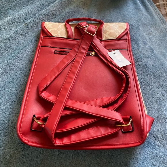 BEST SELLER Chic Red Fashion Backpack - Picture 5 of 11